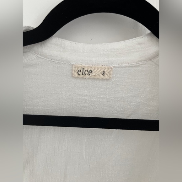Elce cropped blouse linen - Picture 3 of 3